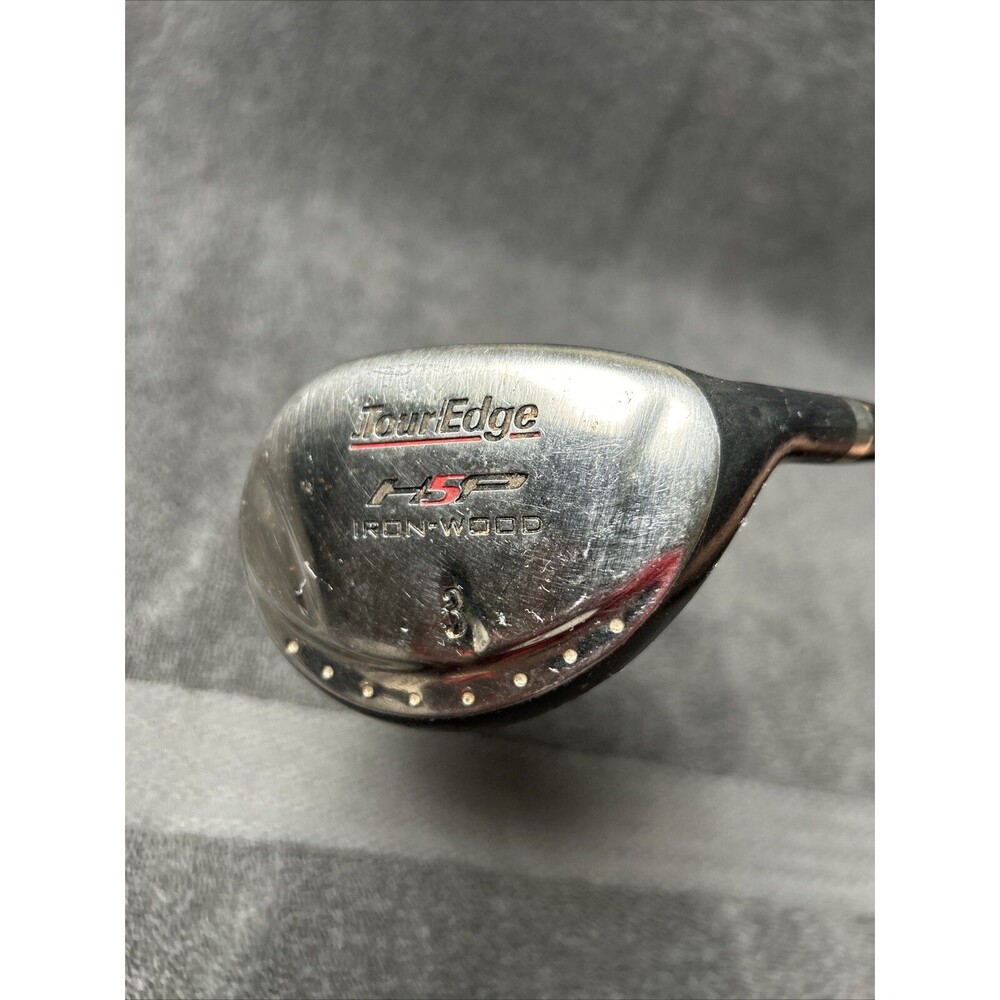 Tour Edge Iron Wood 3 Hybrid H5P R Flex Steel Shaft RH